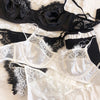 Sexy Underwear Set for Women Ultra-thin Lace Bra Thong ATHLEXES