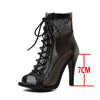Hollow Mesh Peep Toe Stilettos: Summer High Heel Fashion ATHLEXES