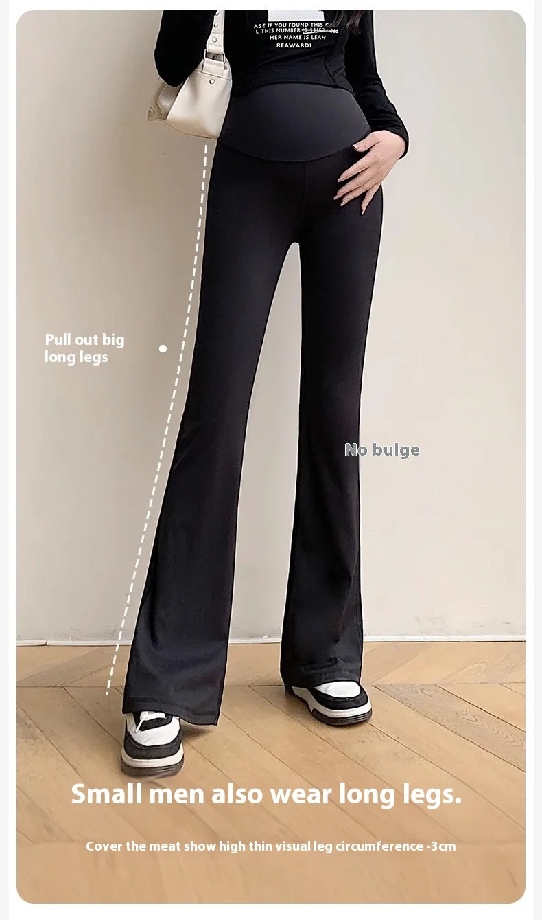 BellyComfort Flare Maternity Yoga Pants ATHLEXES