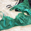Sexy Underwear Set for Women Ultra-thin Lace Bra Thong ATHLEXES