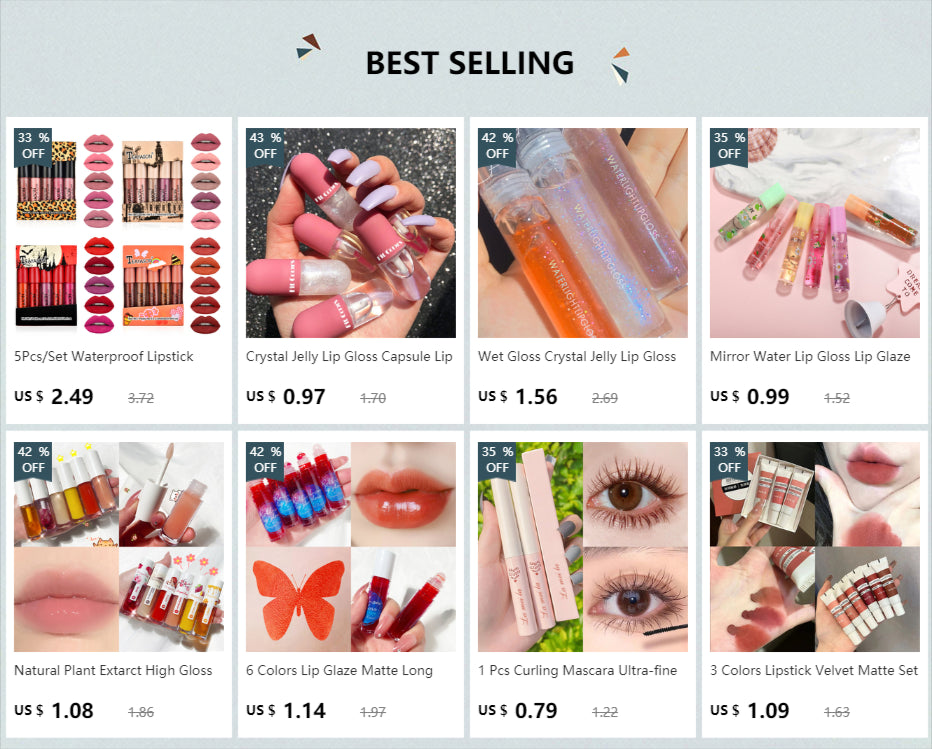Mini 10-Color Lip Gloss Set ATHLEXES