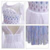 Princess Snow Queen Gown for Girls' Cosplay Magic ATHLEXES