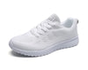 BreatheEasy Women's White Athletic Sneakers for Sport and Casual Wear ATHLEXES