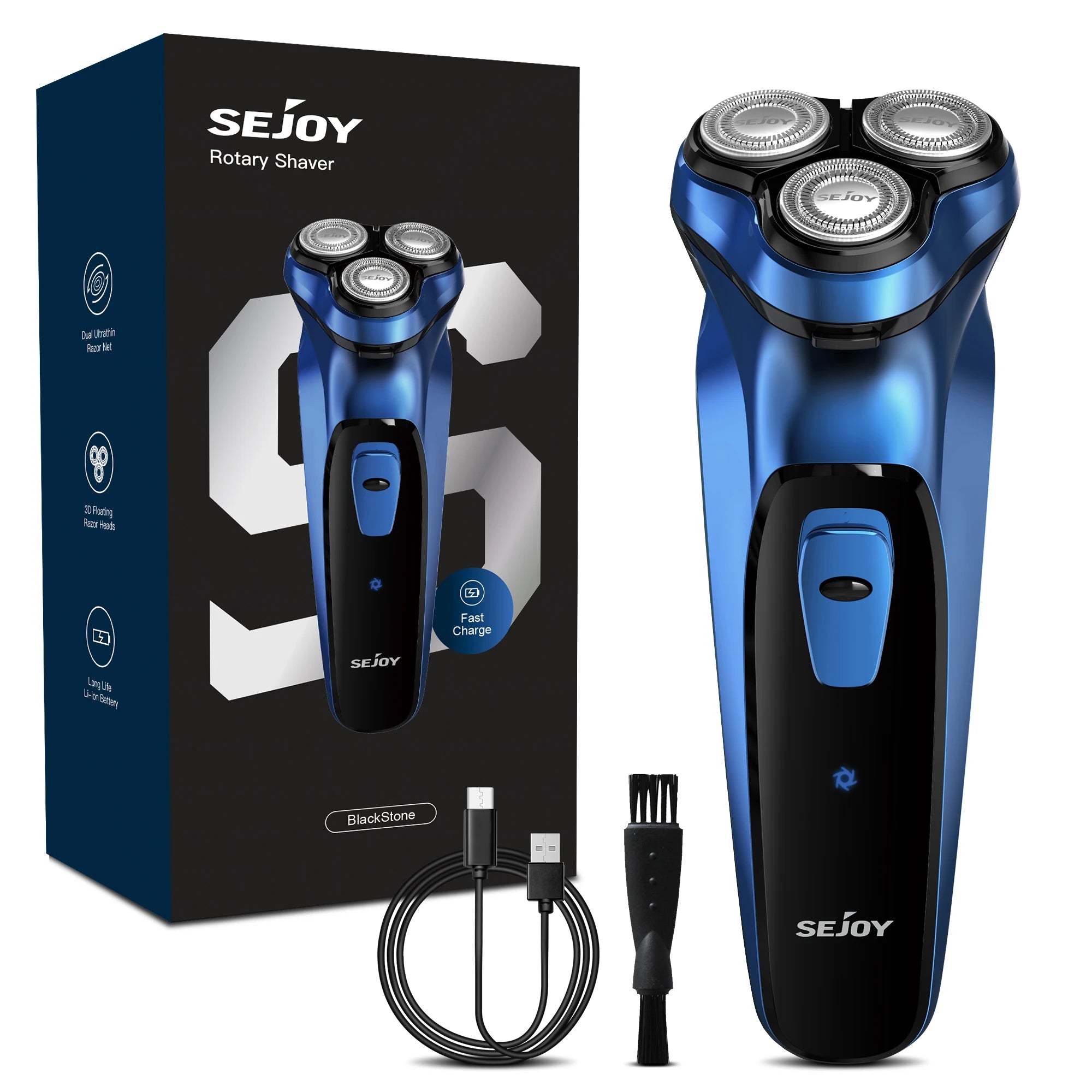 Sejoy 5W 2 in 1 Rotary Shaver & Trimmer Machine ATHLEXES