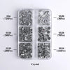 GlamCrystal 1540Pcs Hotfix Glass Rhinestones Set SS6-SS30 ATHLEXES