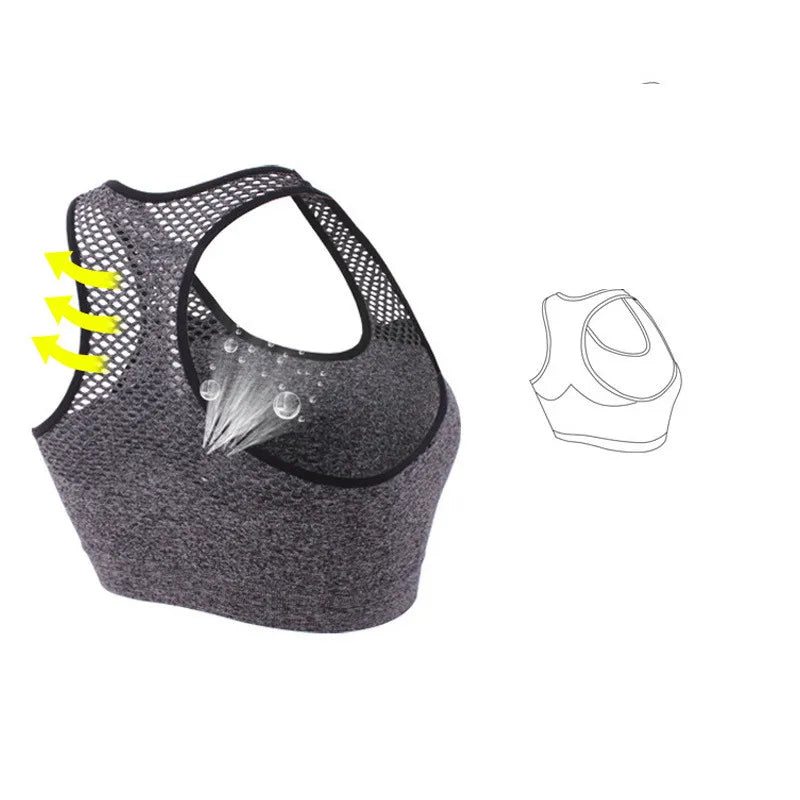 UltraComfort Womenâ??s Sports Bra Tank Top ATHLEXES