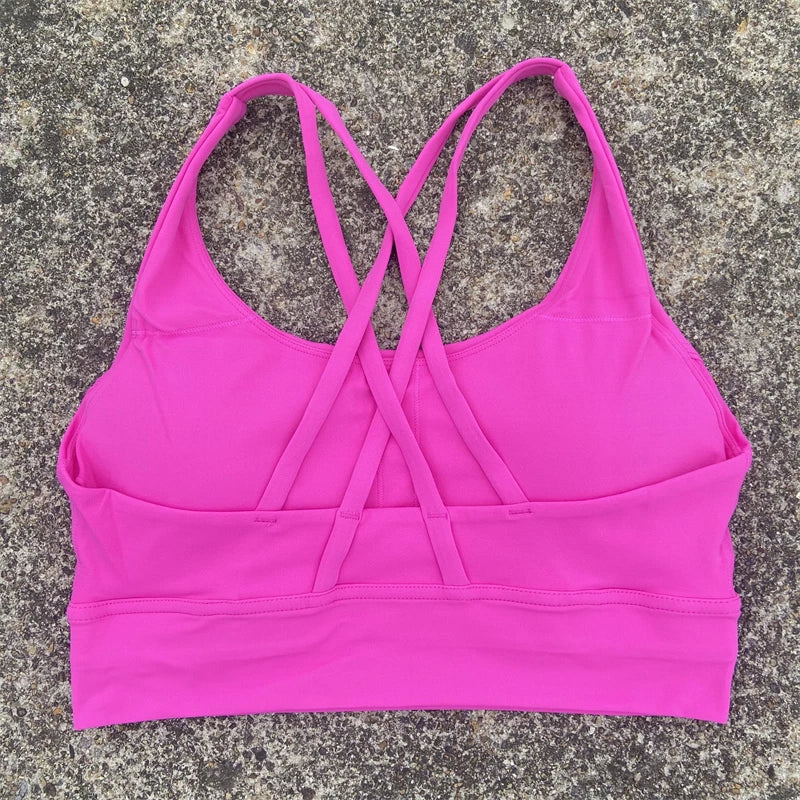 EliteFlex Women's Cross Back Sports Bra ATHLEXES