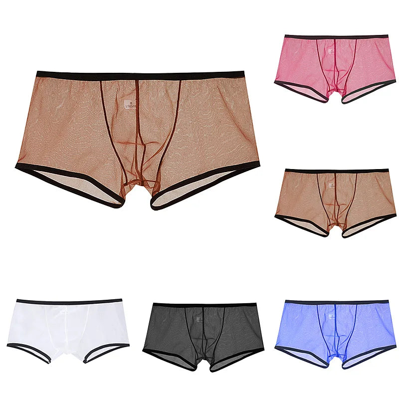 UltraComfort Ice Silk Low Waist Boxers ATHLEXES