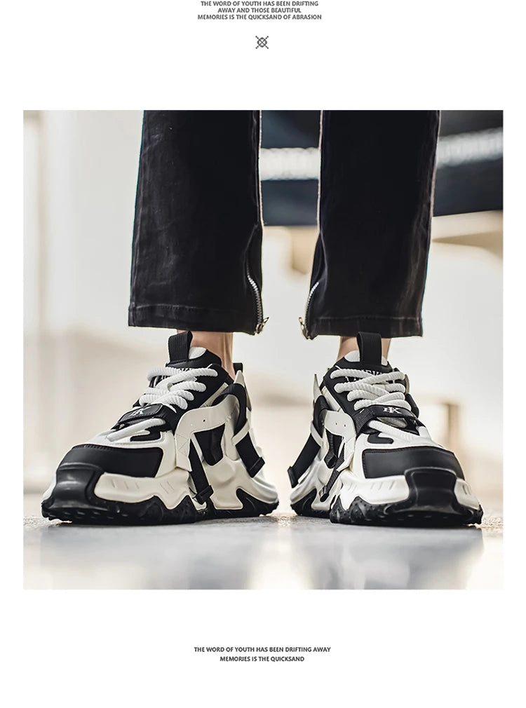 Elite Comfort Men's Thick-Soled Run Sneakers ATHLEXES