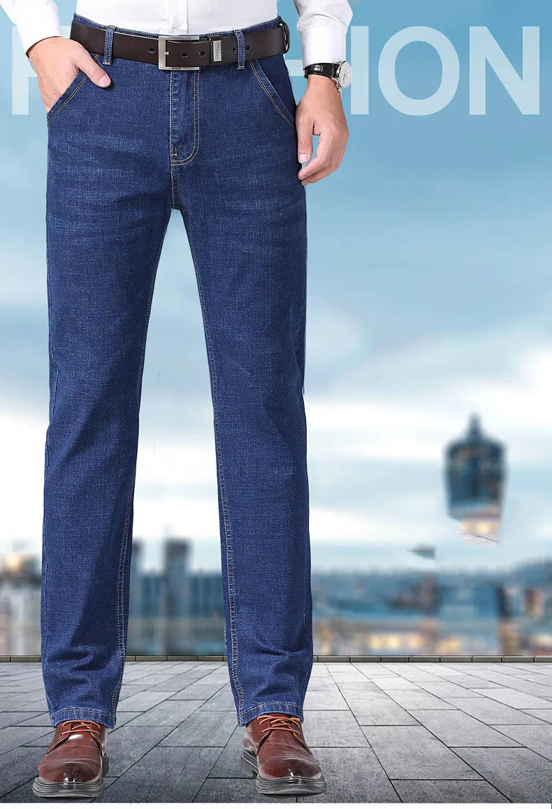 Luxury Stretch Slim Fit Denim Pants for Men ATHLEXES