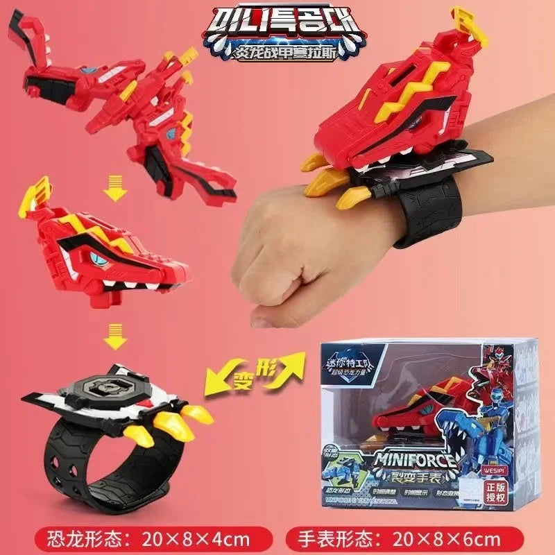 Miniforce X Watch Dino Power Mecha Toy Robot ATHLEXES