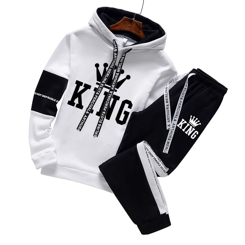 Premium Menâ??s Autumn Winter Tracksuit Set ATHLEXES