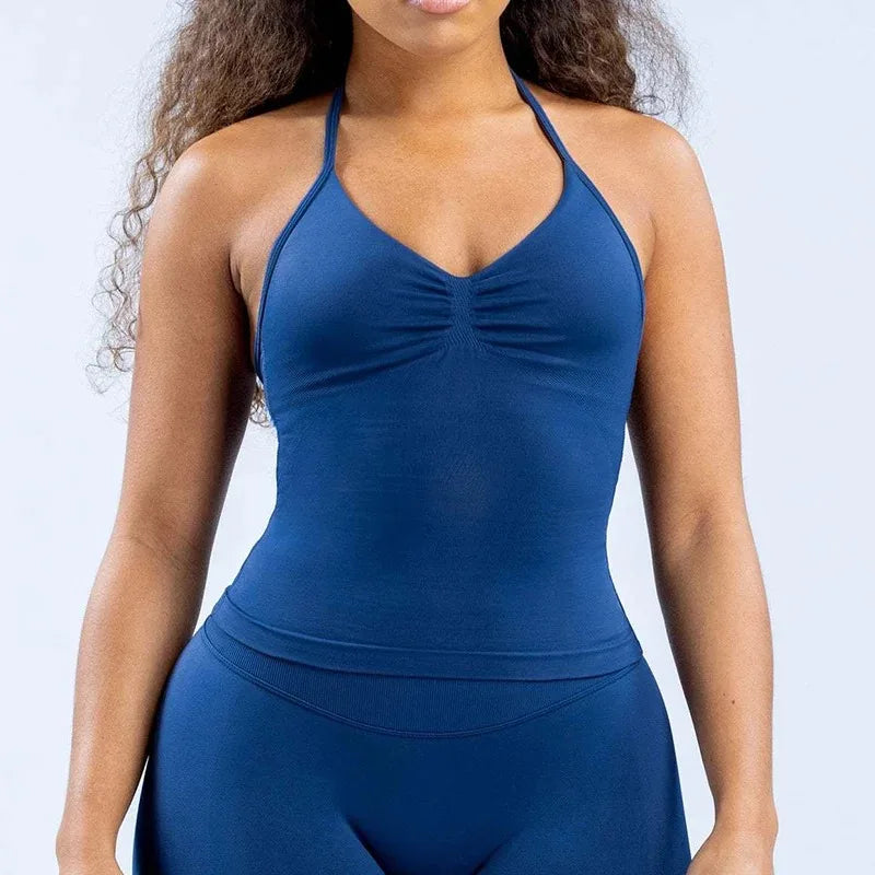 ActiveFit Open Back Yoga Sports Bra ATHLEXES