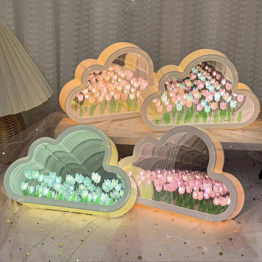 DIY Tulip Flower Night Lamp Kit ATHLEXES