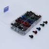 100pcs Mixed Size Plastic Safety Eyes for DIY Crochet Doll &Toy Accessories ATHLEXES