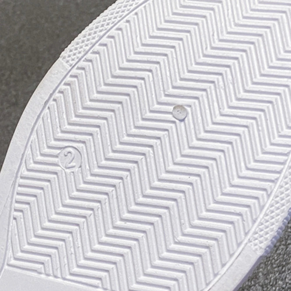 Embroidered Bow Platform Walking Flats for Women ATHLEXES