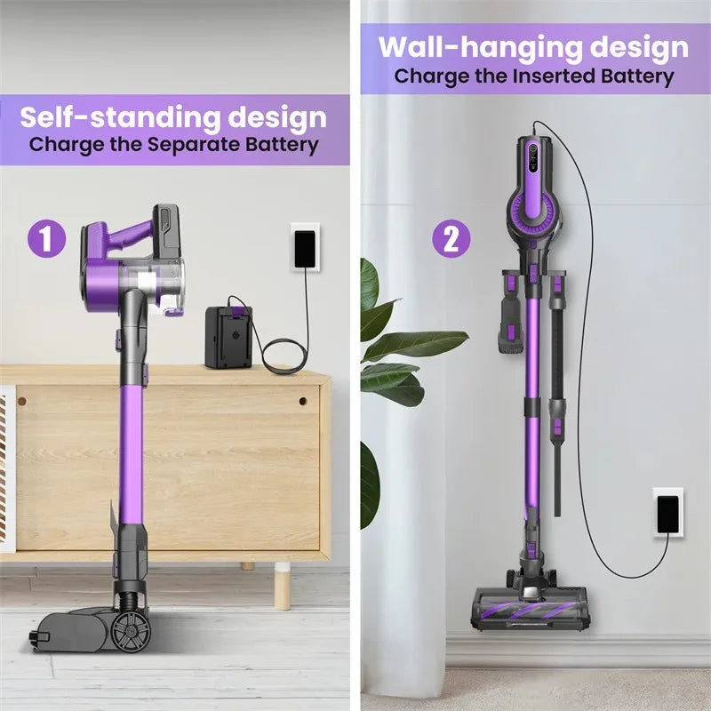 PowerClean Cordless Vacuum for Home and Car ATHLEXES