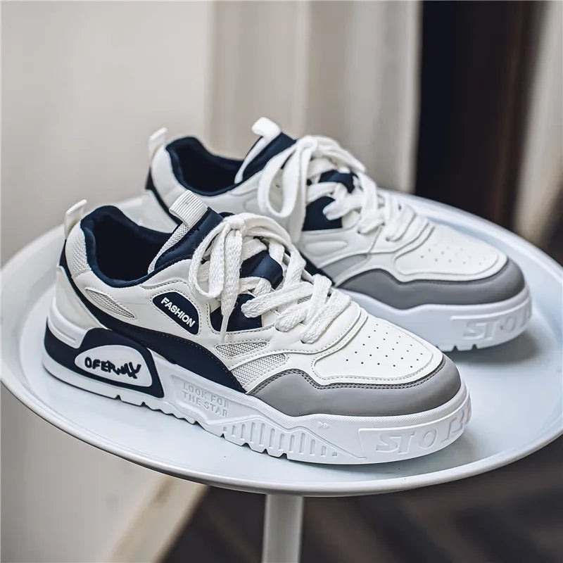 Luxury Casual Lace-Up Walking Sneakers for Men ATHLEXES