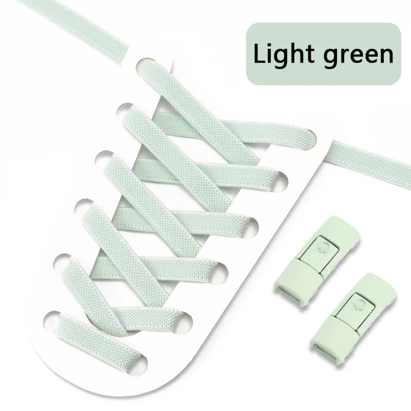 No Tie Elastic Press Lock Shoelaces for All ATHLEXES
