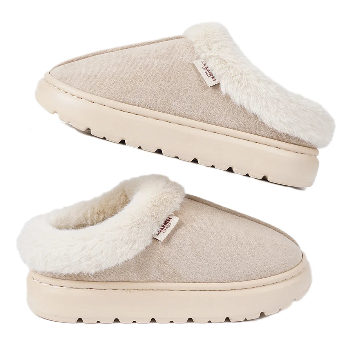 Kidmi Plush Winter House Shoes for Women and Men ATHLEXES