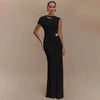 Elegant Backless Long Dress for Women ATHLEXES