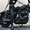 Stylish Women's Retro Motorcycle Jeans ATHLEXES