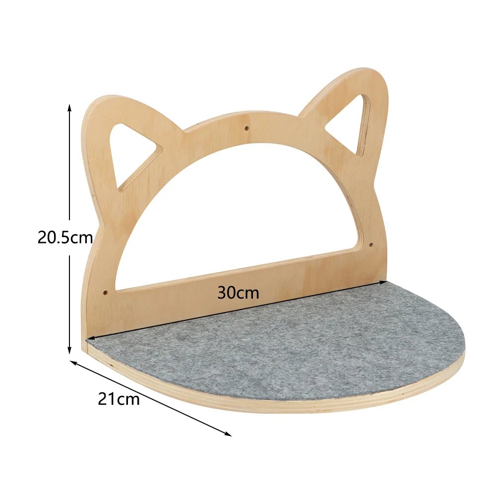 Wall-Mounted Cat Climbing Shelf ATHLEXES