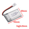 Premium Lipo Battery for RC Planes FX620 FX820 F22 ATHLEXES