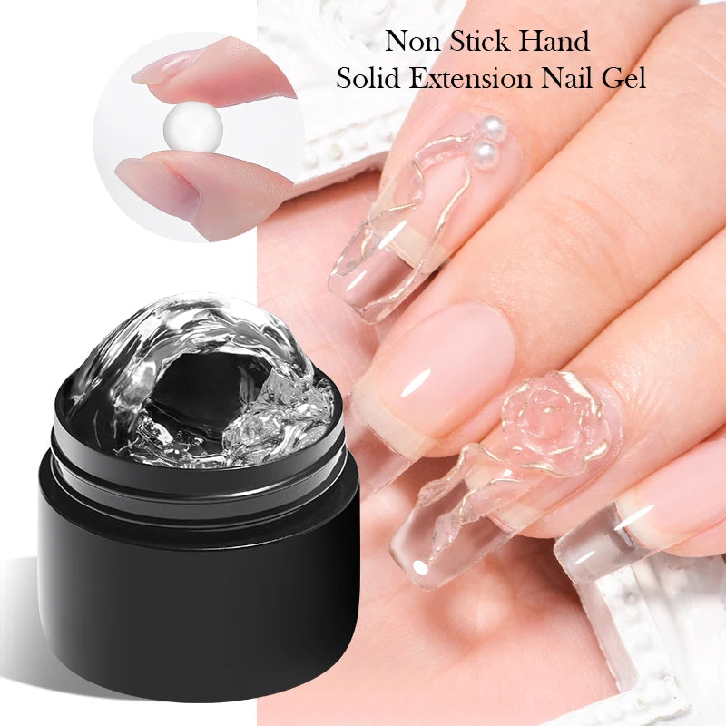Mtssii 8ml Clear Nail Gel Art Extension & Carving Varnish ATHLEXES