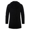 Urban Luxe Zippered Hoodie: Oversized Black Winter Sweatwear ATHLEXES