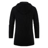 Sweatwear Men's Hoodies Long Sleeve Sweatshirts for Men Zipper Hooded Mens Oversize Winter Top Jacket Coat Black Sweater ATHLEXES