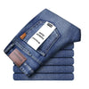 Classic Blue Black Stretch Denim Jeans for Men ATHLEXES