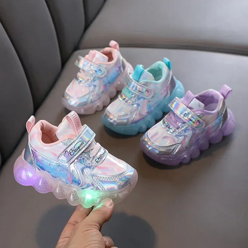 Luminous Cartoon Sneakers for Active Kids 2025 ATHLEXES