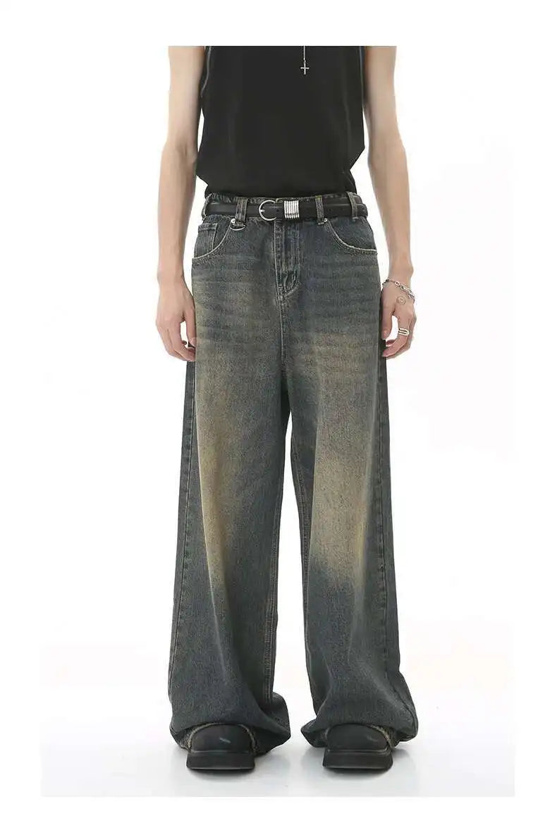 Urban Vintage Loose Fit Denim Trousers ATHLEXES