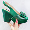 Elegant Bowknot Floral High Heel Sandals 2023 ATHLEXES