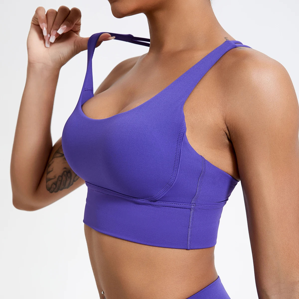 EliteFit Cross Back Sports Bra for Women ATHLEXES
