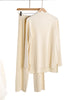 Autumn Winter Luxe Knitted Tracksuit Set for Women ATHLEXES