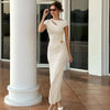 Elegant Backless Long Dress for Women ATHLEXES