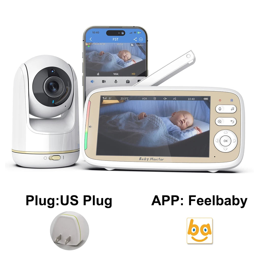 PanTilt Vision Baby Monitor Camera System ATHLEXES