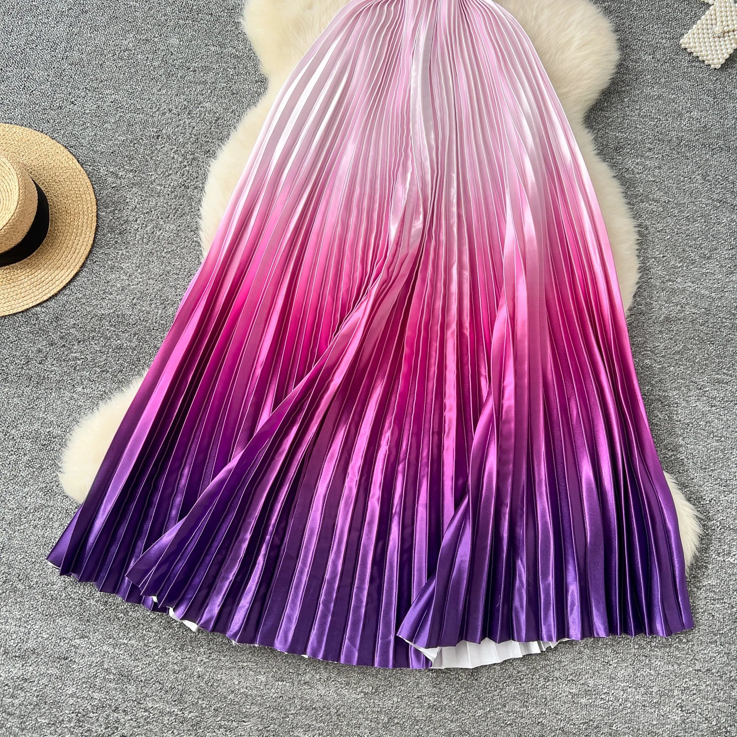 Gradient Luxe Off Shoulder Maxi Dress ATHLEXES