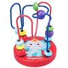 Montessori Wooden Roller Coaster Bead Maze for Toddlers ATHLEXES
