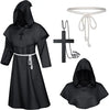 Enchanting Wizard Hooded Robe Costume for Halloween ATHLEXES