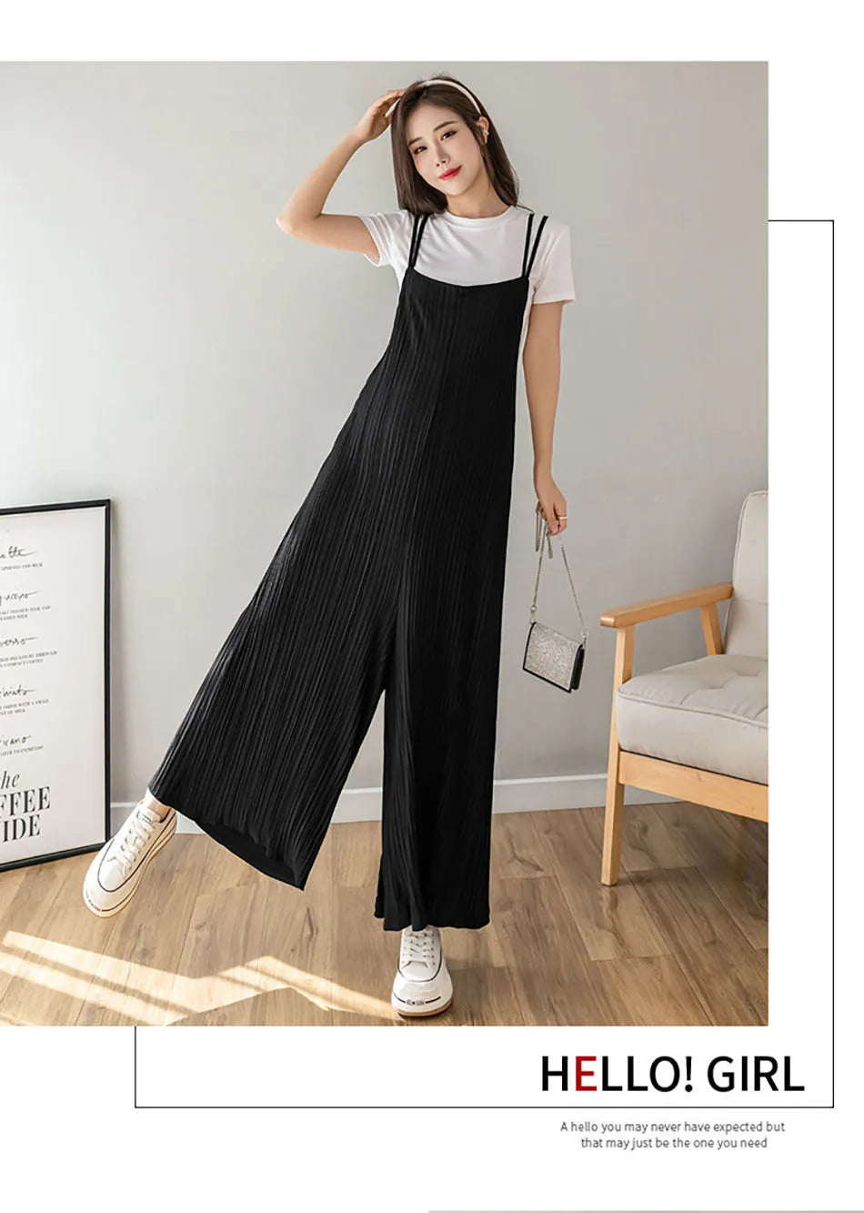 Chic Summer Maternity Chiffon Wide Leg Pants ATHLEXES