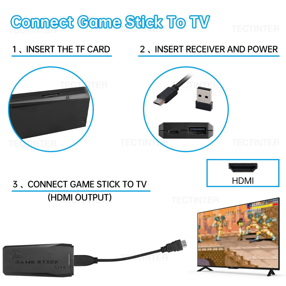 M8 Retro 4K Gaming Console with 20000 Games ATHLEXES