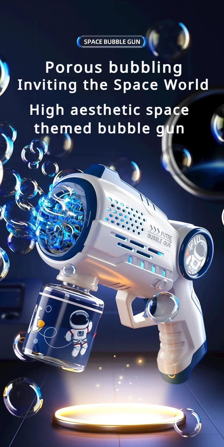 Astronaut Bubble Blaster Automatic Bubble Gun ATHLEXES