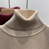Korean Style Velvet Turtleneck Sweater for Women ATHLEXES