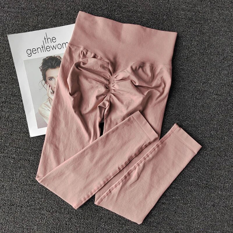 Seamless Scrunch Butt High Waist Yoga Leggings ATHLEXES