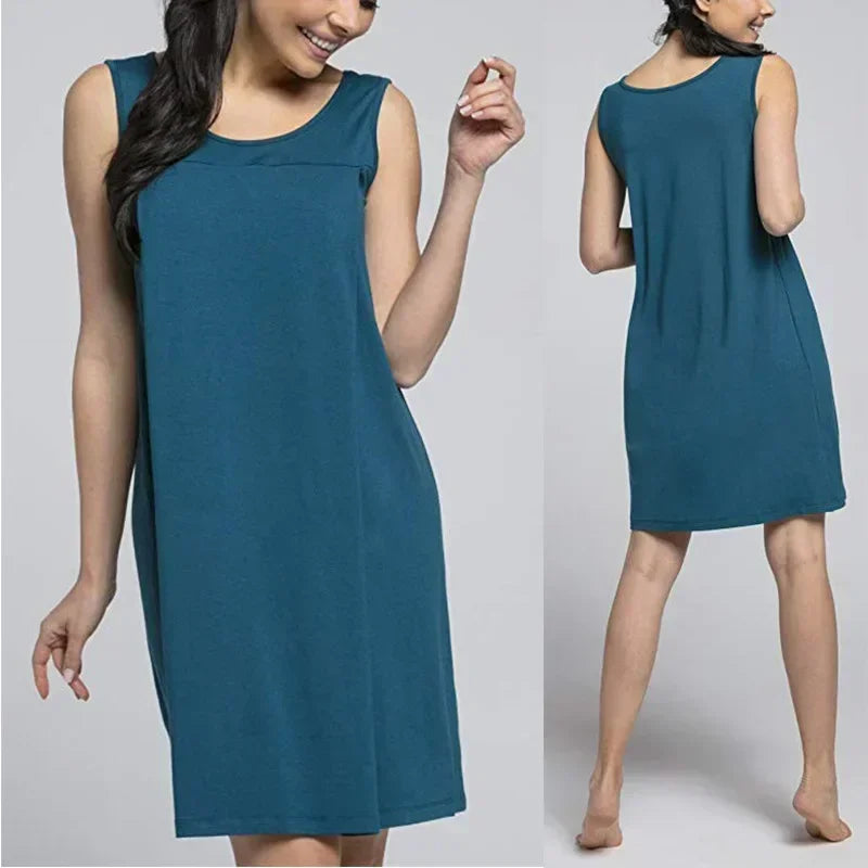 Elegant Maternity Nursing Gown for Comfortable Care ATHLEXES