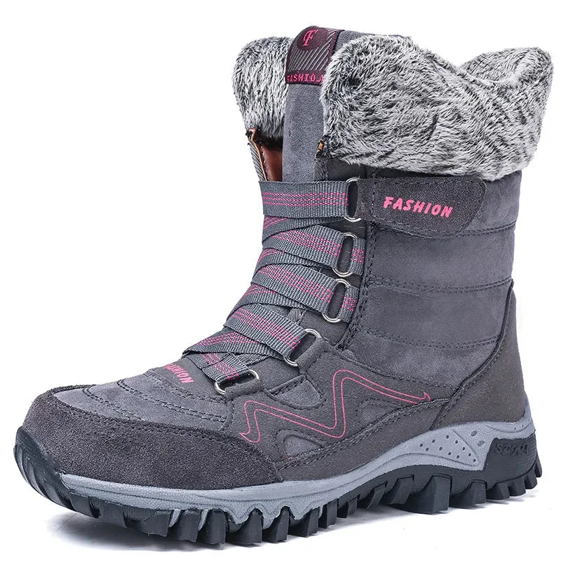 PlushWarm Waterproof Women's Snow Ankle Boots ATHLEXES