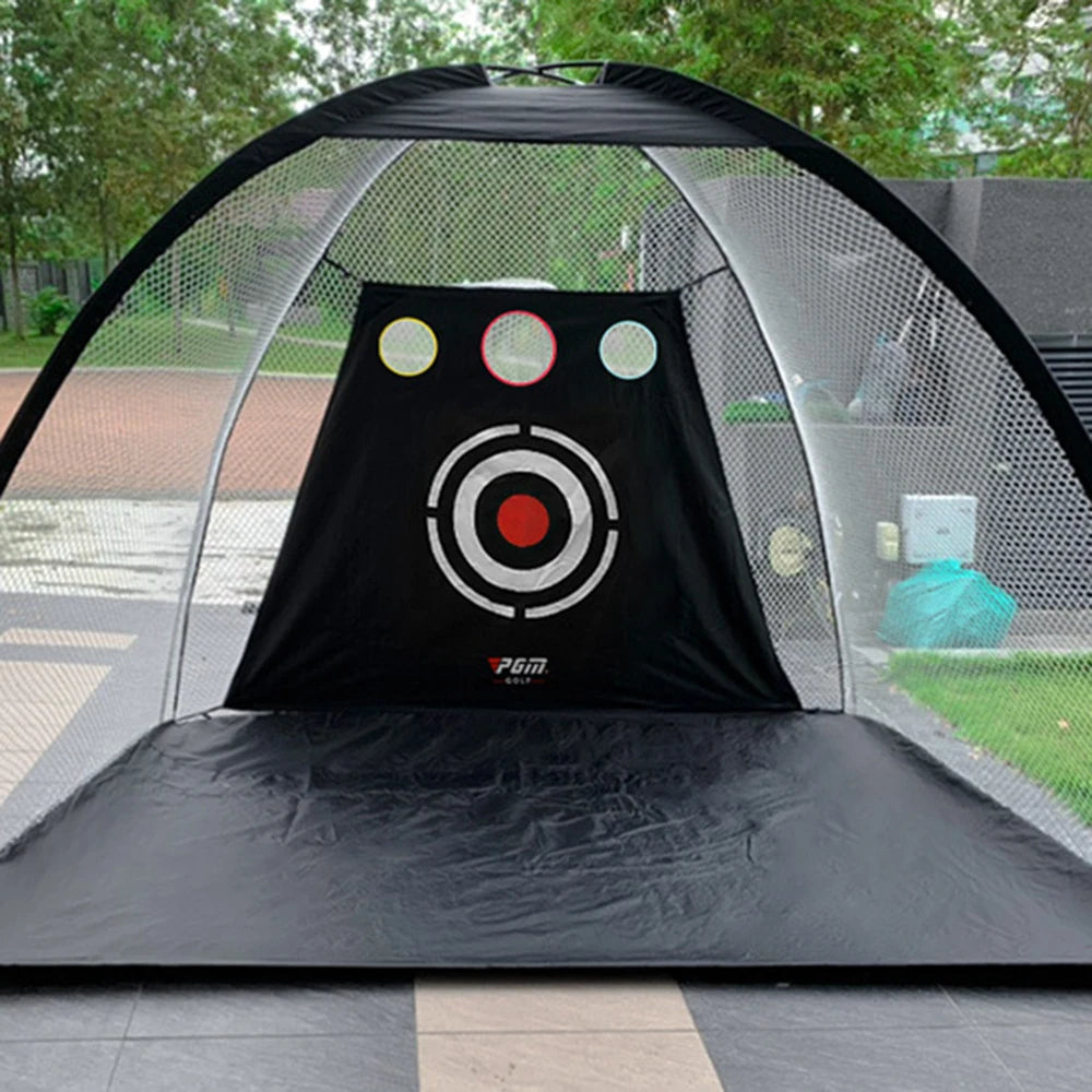 PGM Portable Golf Practice Tent Net System ATHLEXES